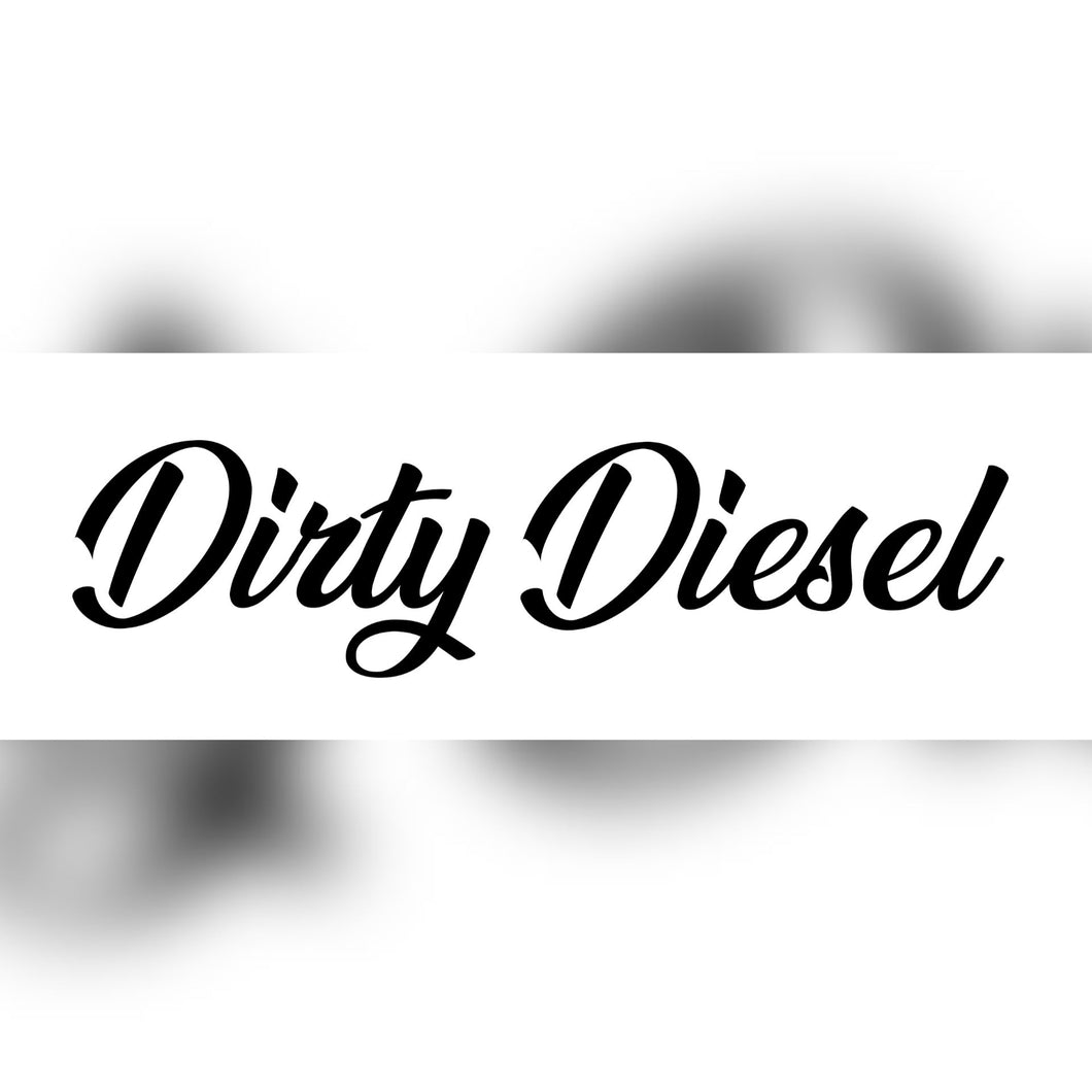 XL Dirty Diesel Sticker